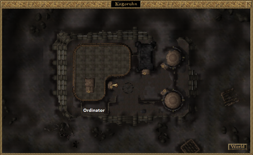 Hair Shirt of Saint Aralor Ordinator Map Location